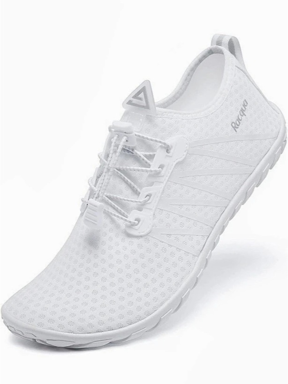 Racqua Quick-Dry Barefoot Water Shoes White Like New
